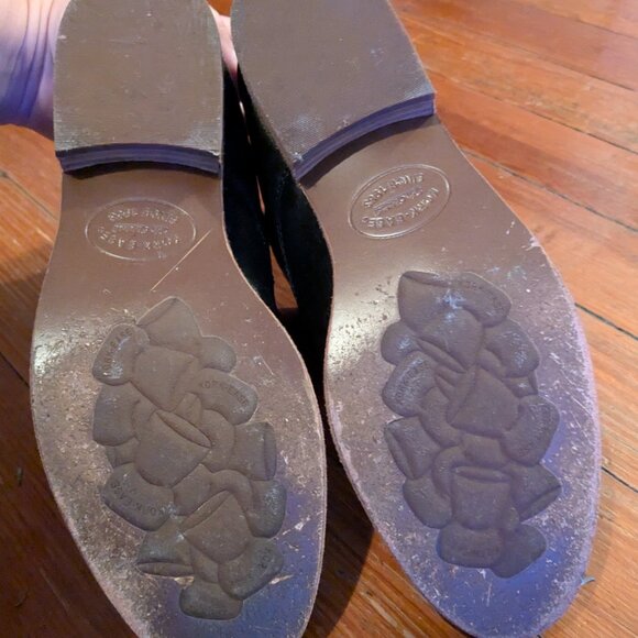 Kork Ease Ryder Black Leather Ankle Boots Size 10 - Picture 5 of 5